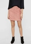 Vero Moda Lederimitatrock VMDONNADINA FAUXSUEDE SHORT SKIRT Materialmix
