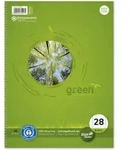 Staufen Collegeblock &reg; Collegeblock green Lineatur 28 kariert DIN A4 Innen- und