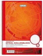 Stylex Schreibwaren Collegeblock Collegeblock DIN A4 Spirablock Kollegblock...