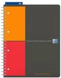 OXFORD Collegeblock International Managerbook, A4 liniert, 80 Blatt, mit 5...