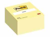Post-it® Haftnotizblock Post-it Haftnotiz-Würfel, 76 x 76 mm, gelb