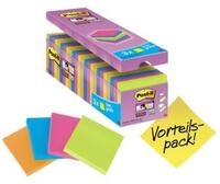Post-it&reg; Notizzettel Post-it Haftnotiz Super Sticky 654SE24P Ma&szlig;e: 76 x 76 mm...