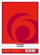 Herlitz Collegeblock Briefblock A5 70g/m 50 Bl. kariert kopfgeleimt
