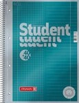 BRUNNEN Notizblock Collegeblock Premium Student "Duo" A4 40 Blatt kariert 40...