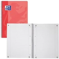 OXFORD Collegeblock 1 Collegeblock koralle TOUCH Lin. 27 (liniert) mit...