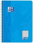 OXFORD Notizblock Collegeblock Touch - B5, kariert, 80 Blatt, 90 g/qm, meerblau
