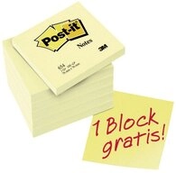 Post-it&reg; Haftnotizblock Post-it Haftnotiz 7100199885 76 mm x 76 mm Gelb 600...
