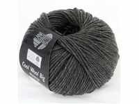 LANA GROSSA Lana Grossa - Cool Wool Big 0617 dunkelgrau meliert Häkelwolle,...