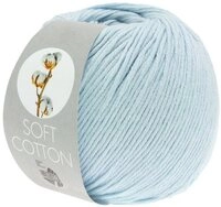 LANA GROSSA SOFT COTTON H&auml;kelwolle, 140 m (weiches, vielseitiges Garn f&uuml;r...