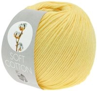 LANA GROSSA SOFT COTTON H&auml;kelwolle, 140 m (weiches, vielseitiges Garn f&uuml;r h&ouml;chsten