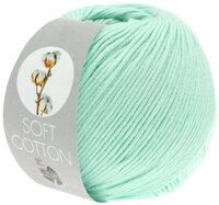 LANA GROSSA SOFT COTTON H&auml;kelwolle, 140 m (weiches, vielseitiges Garn f&uuml;r h&ouml;chsten