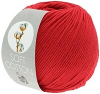 LANA GROSSA SOFT COTTON H&auml;kelwolle, 140 m (weiches, vielseitiges Garn f&uuml;r h&ouml;chsten