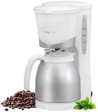 CLATRONIC Filterkaffeemaschine KA 3327, Kaffeemaschine mit Thermoskanne, f&uuml;r 8-10