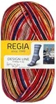 Regia 100 Gramm Regia Design Line Sockenwolle 4-fach Farbauswahl H&auml;kelwolle
