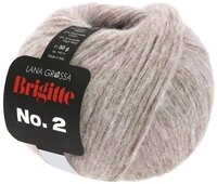 LANA GROSSA BRIGITTE NO. 2 H&auml;kelwolle, 140 m (hochwertige Mischung aus...