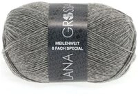 LANA GROSSA Meilenweit 6-fach 150g Unito H&auml;kelwolle, 390 m