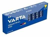 VARTA Varta Industrial Pro Alkali Mangan Batterie LR6/AA 1,5 V (10er Pack)...