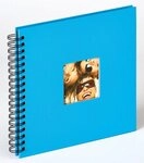 Walther Design Fotoalbum Fun Spiralalbum 26 x 25 cm, Spiralalbum, Papiereinband,