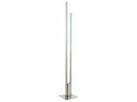 EGLO Stehlampe Aluminium, weiß, 4600lm, LED, G, IP20, mehrfarbig