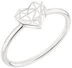 Liebeskind Berlin Fingerring Broken Heart Edelstahl