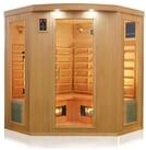 Dewello Infrarotkabine HALEY 160 W&auml;rmekabine, bis zu 4 Personen, 8
