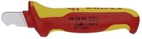 Knipex Kabelmesser KNIPEX 98 53 03 Abmantelungsmesser isoliert mit