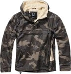 Brandit Motorradjacke Windbreaker Sherpa Jacke wasserabweisend rei&szlig;verschluss