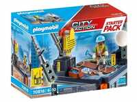 Playmobil Starter Pack Baustelle mit Seilwinde