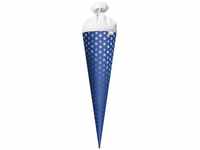ROTH Bastelschultüte, 700 mm, blau - Sterne