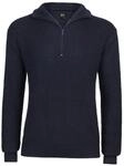 Kapuzenpullover BRANDIT "Pullover Troyer", Damen, Gr. 3XL, blau (marineblau),