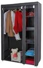 SONGMICS Kleiderschrank Faltschrank Campingschrank mit Kleiderstange, 110 x 175...
