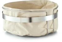 Zeller Present Brotkorb, Baumwolle, Metall, (1-tlg), mit Stofftasche