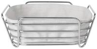 blomus Brotkorb -DELARA- Vielseitiger Brotkorb: Modernes Design, Verchromter...