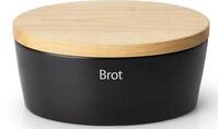 Continenta Brotkasten, Holz, Keramik, (1-tlg), Brottopf