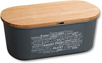 KESPER&reg; Brotkasten, Bambus, Kunststoff, (1-tlg), mit Deckel als Schneidbrett