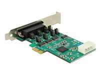 Delock PCI Express Karte zu 4 x Seriell RS-232 High Speed 921K......