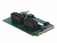 Delock 95264 - Mini PCIe Konverter auf 2x SATA mit RAID Computer-Kabel, mini...