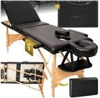 tectake Massageliege 3 Zonen Massageliege (Set, 1-St., mit Tragetasche), Breite 60