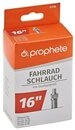 Prophete Fahrradschlauch Prophete Fahrradschlauch Ersatzschlauch 16x1,75 Dunlopventil