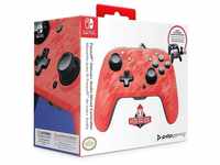 Nintendo Official Deluxe + Audio Wired Red Controller - Nintendo Switch...