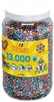 Dan Import B&uuml;gelperlen B&uuml;gelperlen 21190 HAMA Mix90 13.000 Perlen gestreift