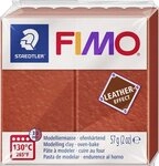 STAEDTLER Bastelnaturmaterial FIMO leather-effect rost 57 g