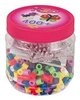 Hama Hama 8791 - B&uuml;gelperlen, Dose mit 400 Maxi-Perlen und 2 Stiftplatte...