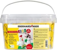 Eberhard Faber Modelliermasse EFA PLAST classic Kids - 3kg wei&szlig; im Eimer