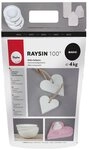 Rayher Modelliermasse Kreativgie&szlig;masse Raysin 100, wei&szlig;