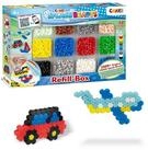 CRAZE Bastelperlen Splash Beadys Bastelset Nachf&uuml;ll-Box Steckperlen...