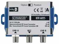 Schwaiger SAT Multischalter 2 auf 1 SAT-Antenne (DiSEqC Schalter,...