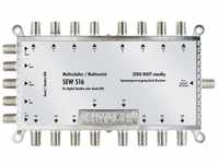 Schwaiger SAT-Multischalter SEW516 531, 5 Eingänge verteilt 1...