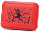 ergobag Lunchbox Brotdose SupB&auml;rheld Lava Rot Schwarz, Polyester