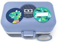 Monbento Lunchbox Kinder TRESOR 16 x 9.2cm Blau Lunch Bentobox 0.8L